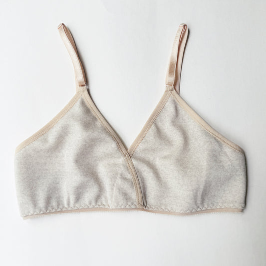 Shop 100% natural merino wool bra. Ready-to-ship.
Very soft and warm pure merino wool interlock with a stretch for extra support.