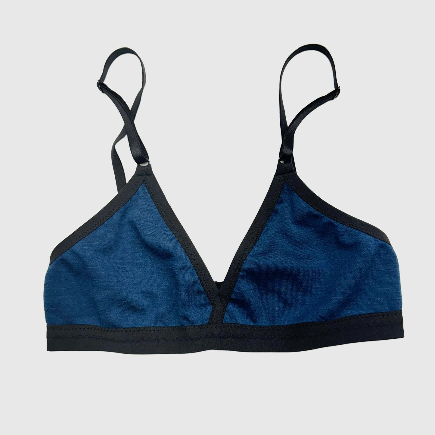 Merino wool triangle bra | Wool lingerie and underwear