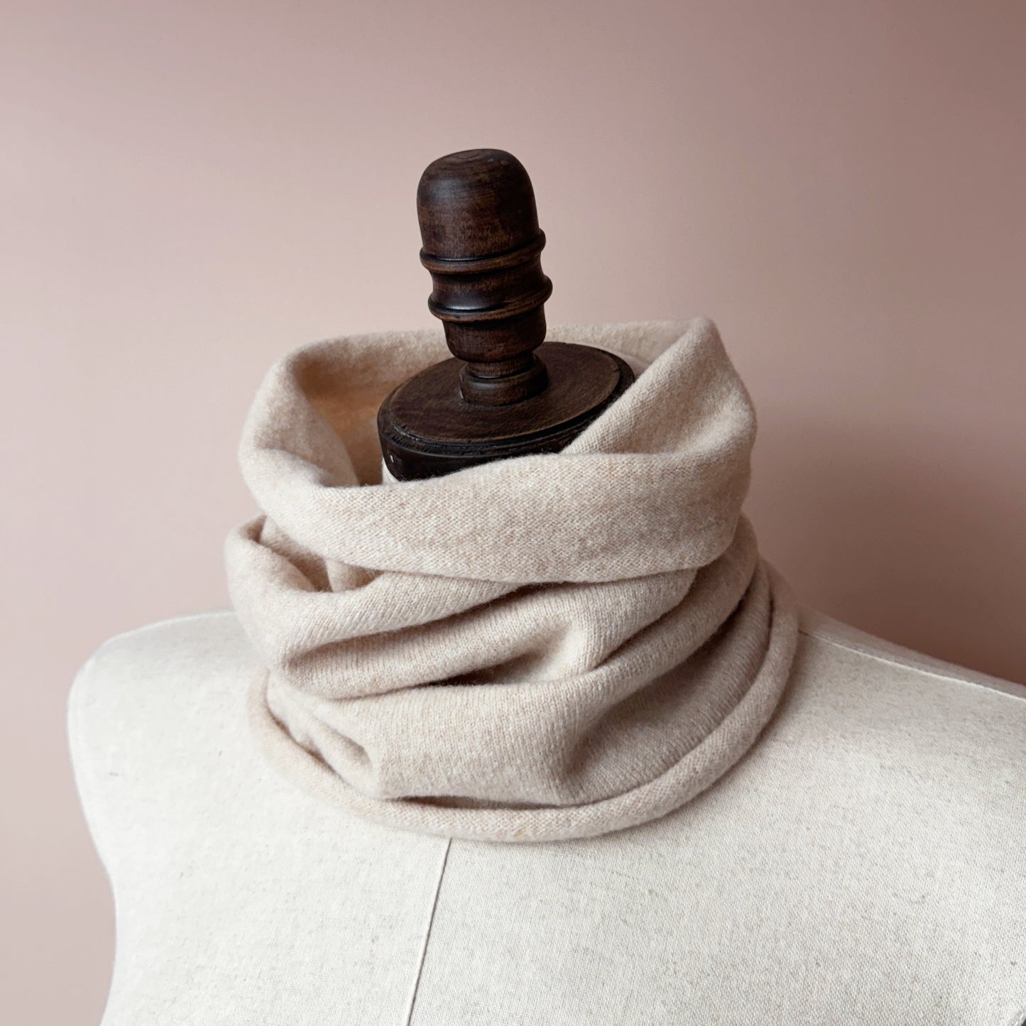 Merino Wool Neck Warmer | Wool Infinity Scarf | 4 Colors