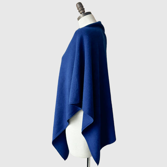 Merino Wool Wrap Poncho | 16 Colors