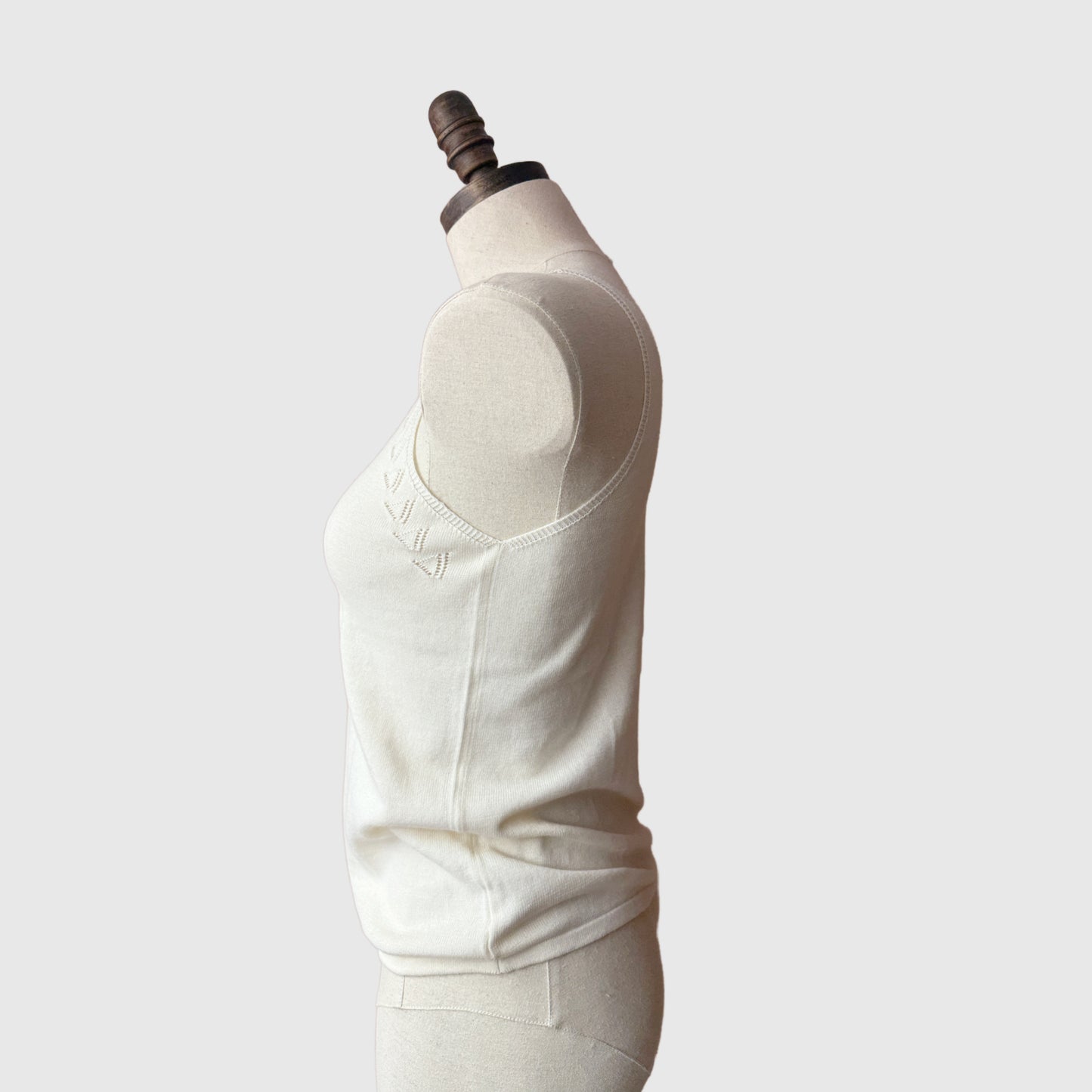 Merino Wool Silk V-neck Top | 4 Colors | Women’s knitwear
