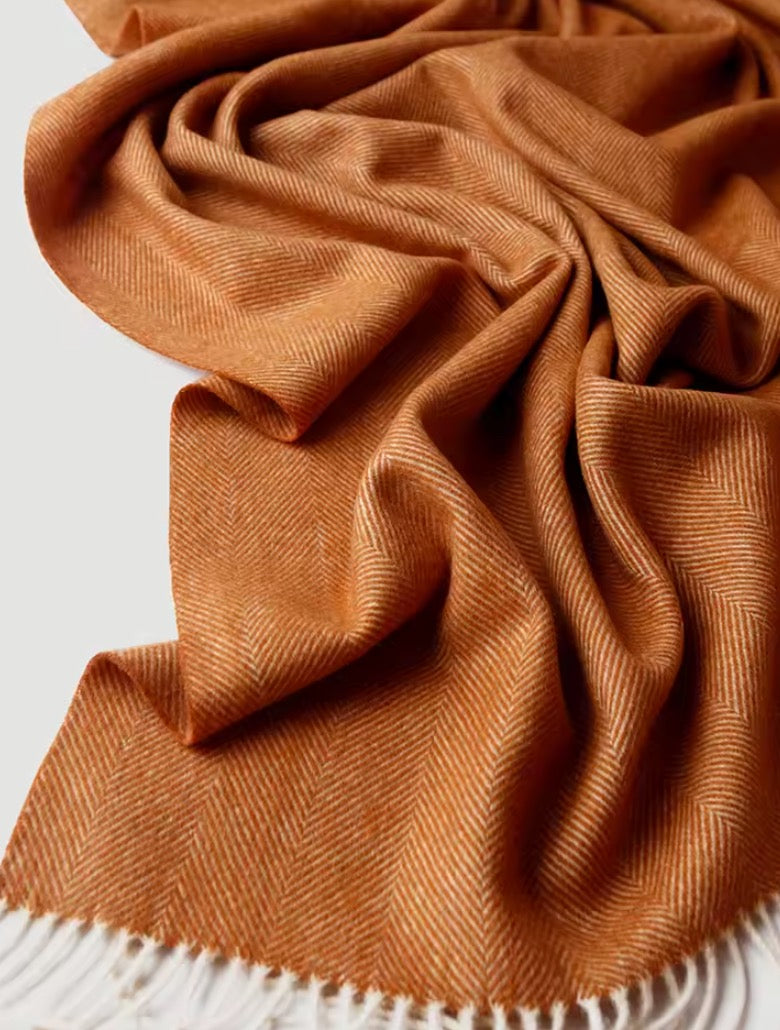 Merino wool blanket throw | 14 Colors