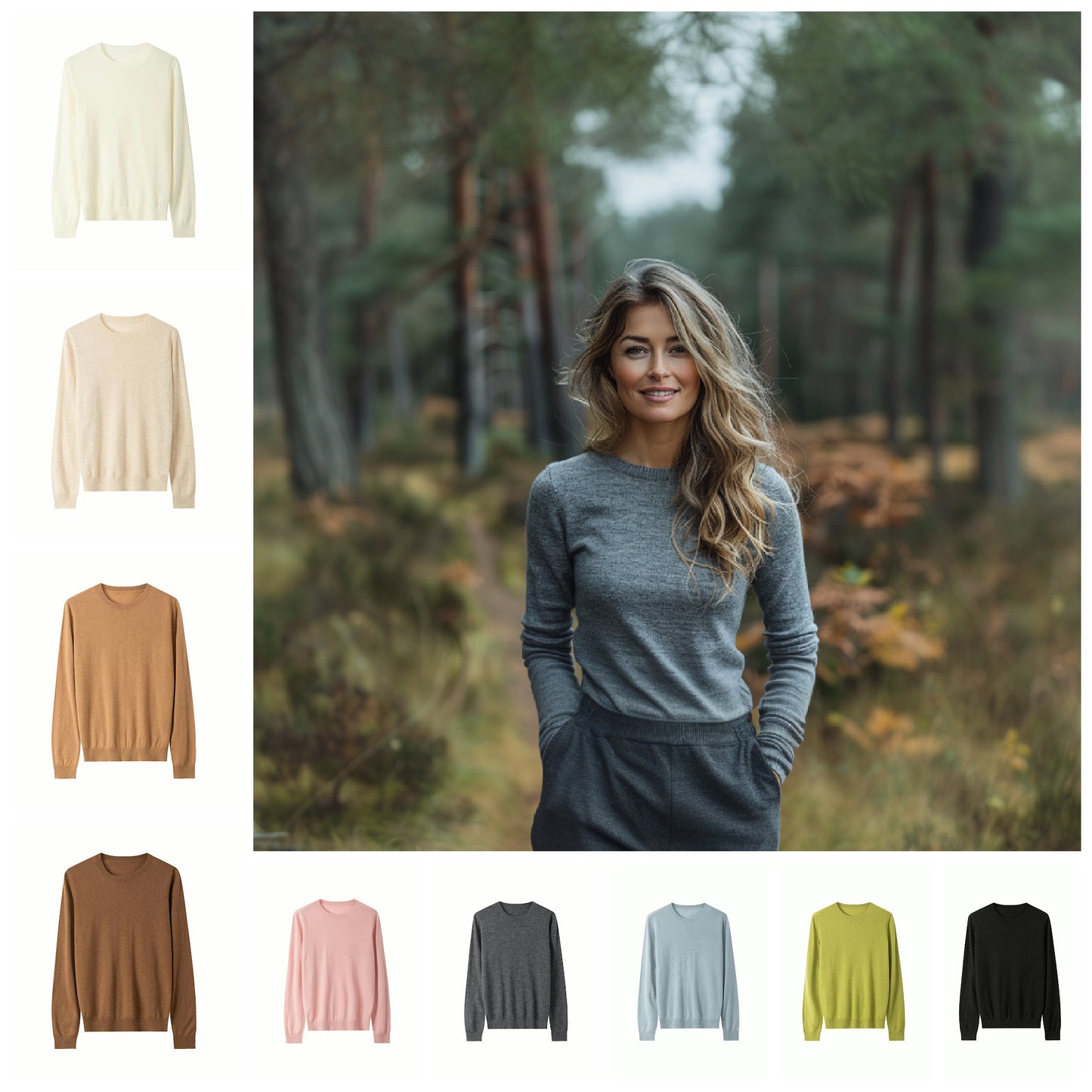 Fine Merino wool knit top | 9 Colors | Women’s knitwear