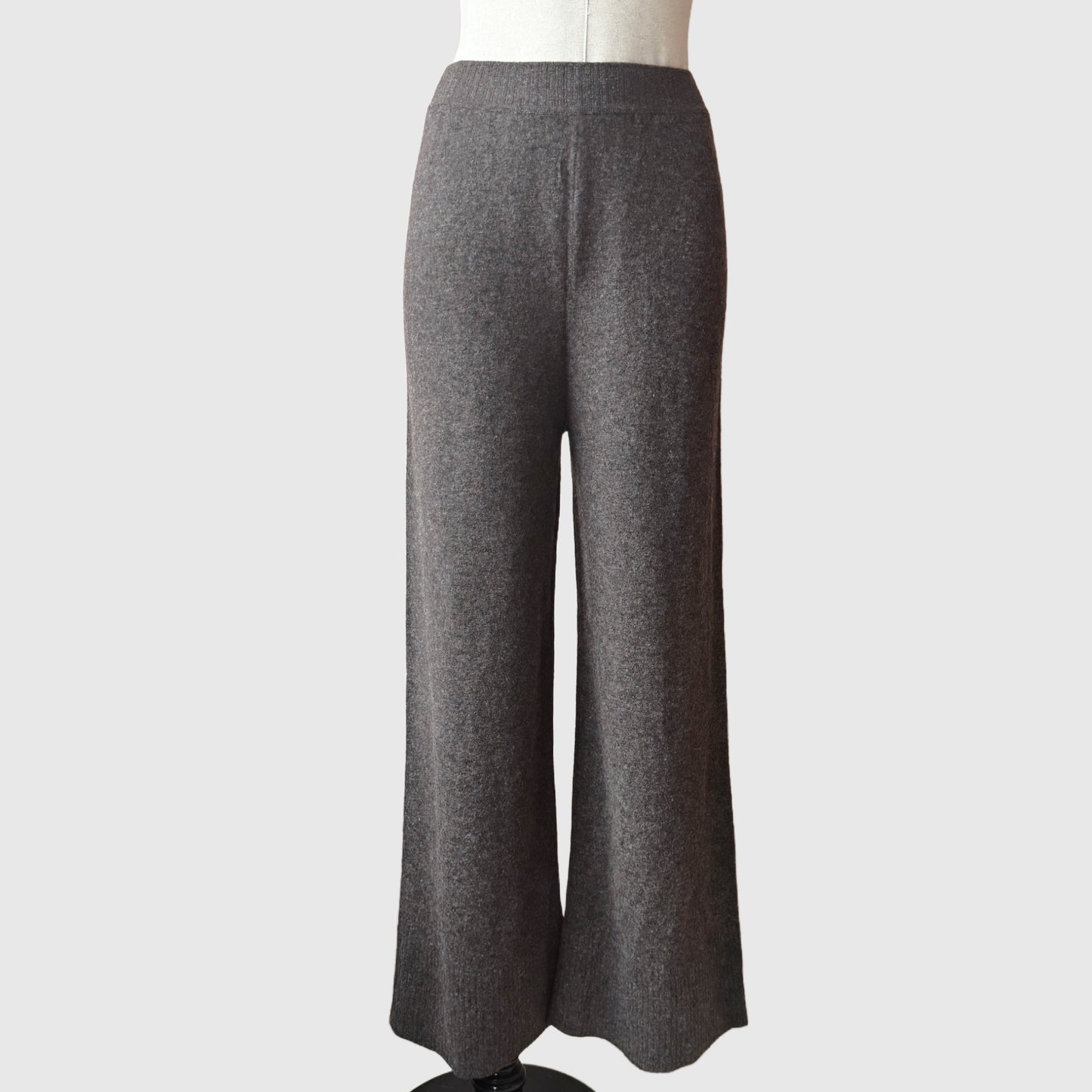 Wide Leg Merino Wool Pants High Waist | 5 Colors | Women’s knitwear