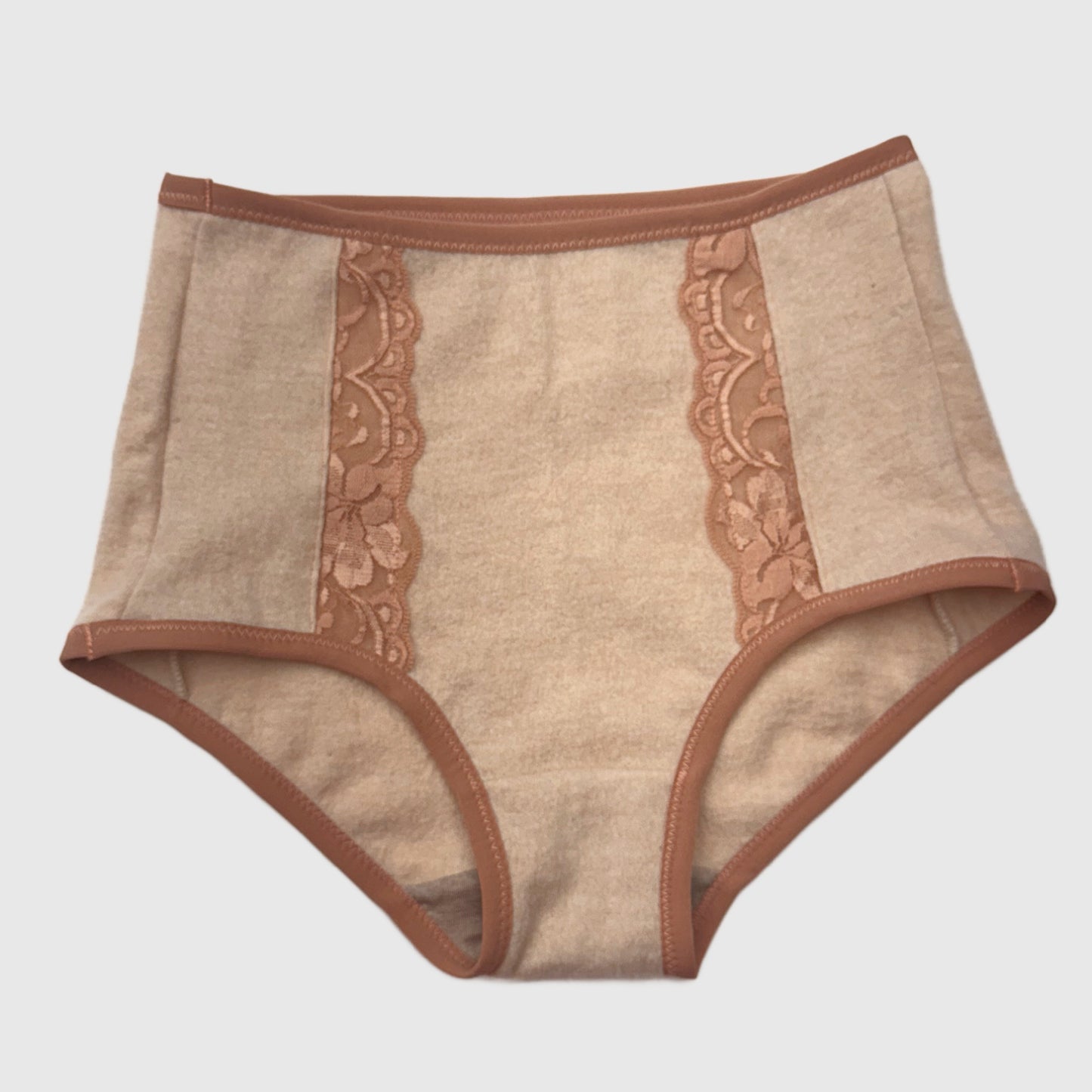 High waist Merino Wool women's brief Small/Medium| Ready-To-Ship
