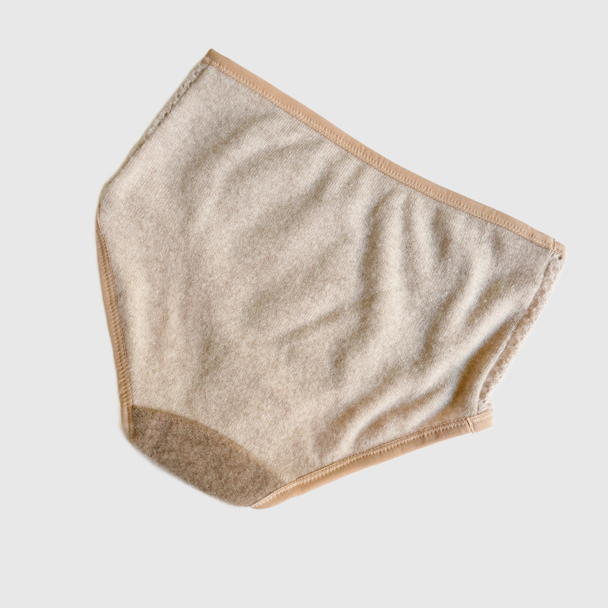 beige Cashmere underwear and lingerie for women from canada, econica cashmere shop