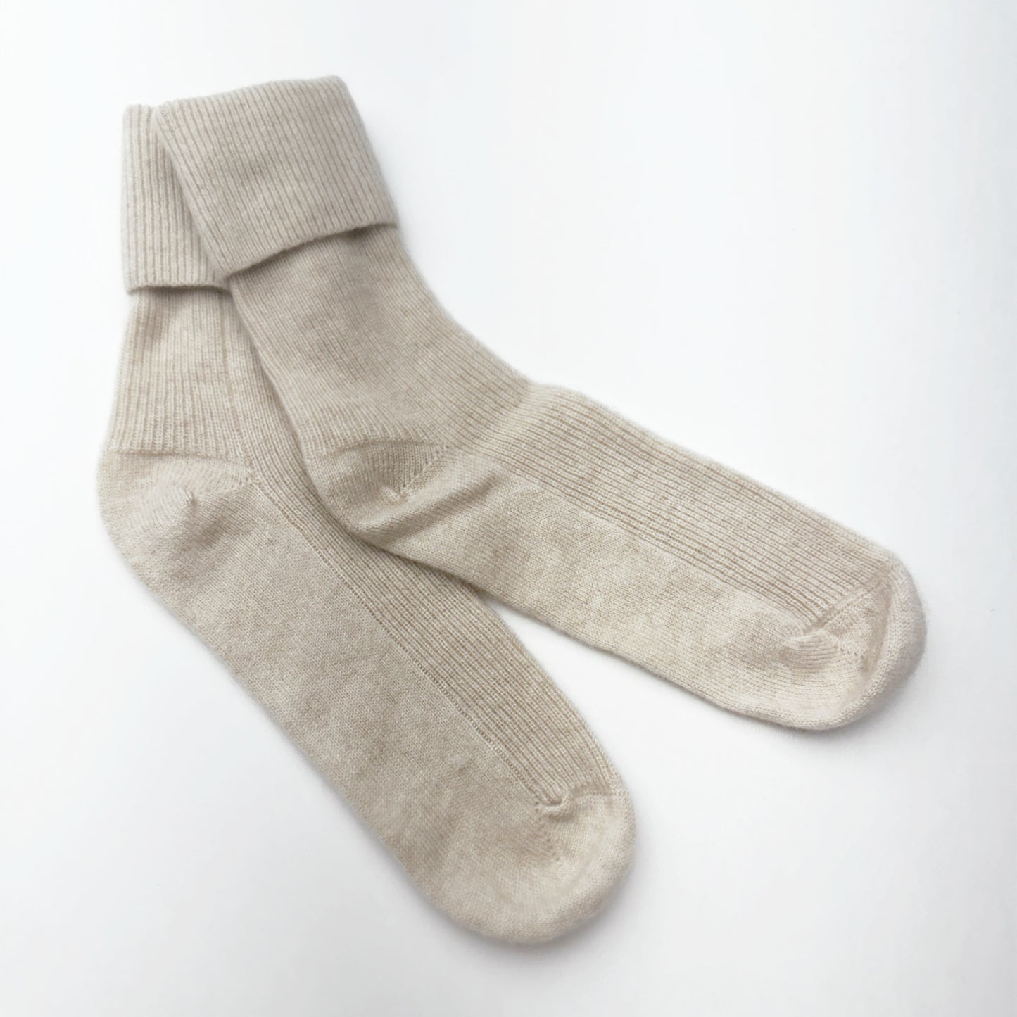 natural cashmere socks