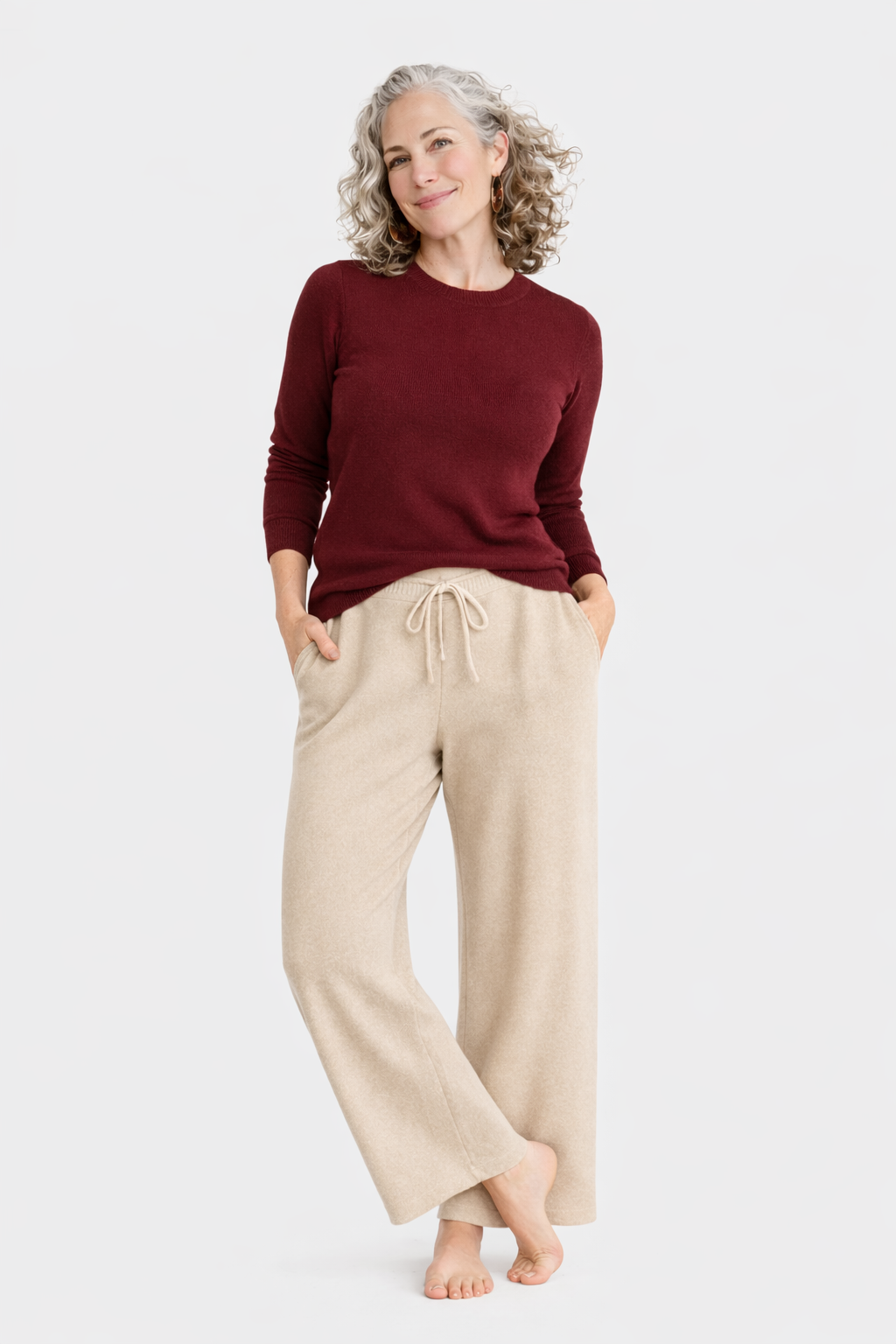 Classic Merino Wool Pants with Pockets | 6 Colors | Women’s knitwear