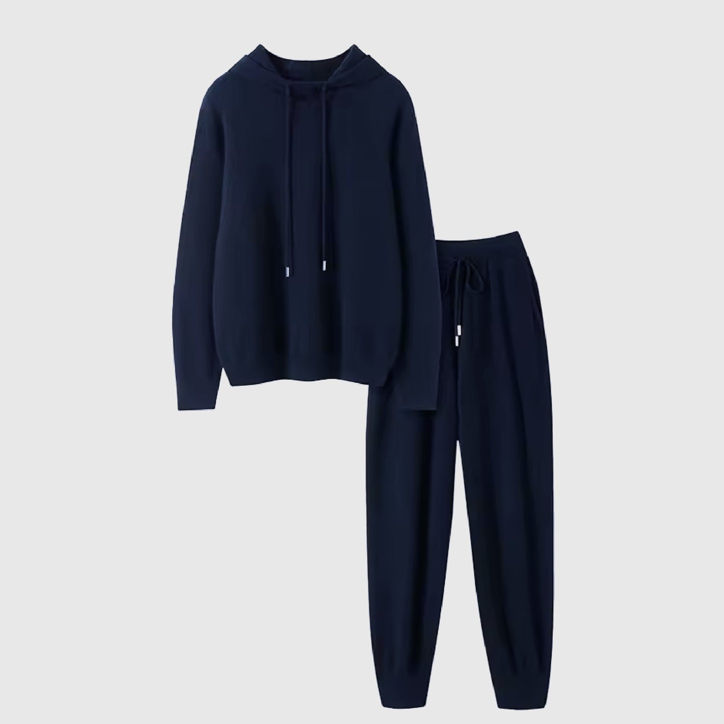 Cashmere hoodie and jogging pants set | 4 Colors | Women's Cashmere Loungewear