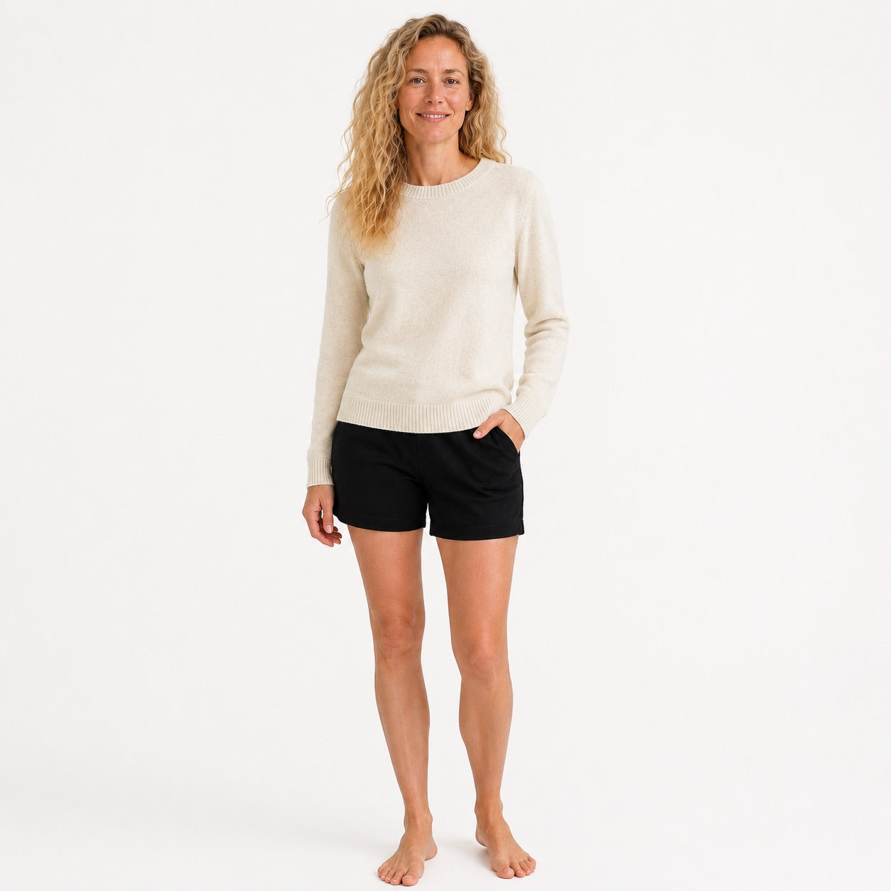 Merino Wool Crewneck Sweater | 16 Colors | Women’s knitwear