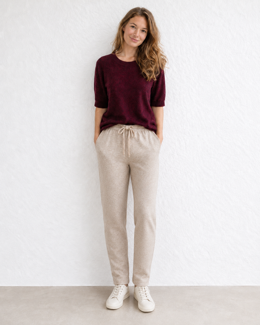 CLEARANCE | Warm wool pants with pockets | 4 Colors | Women’s knitwear