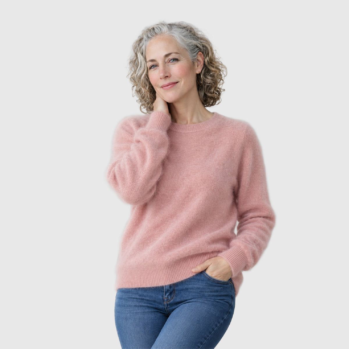 Natural Cashmere sweater top