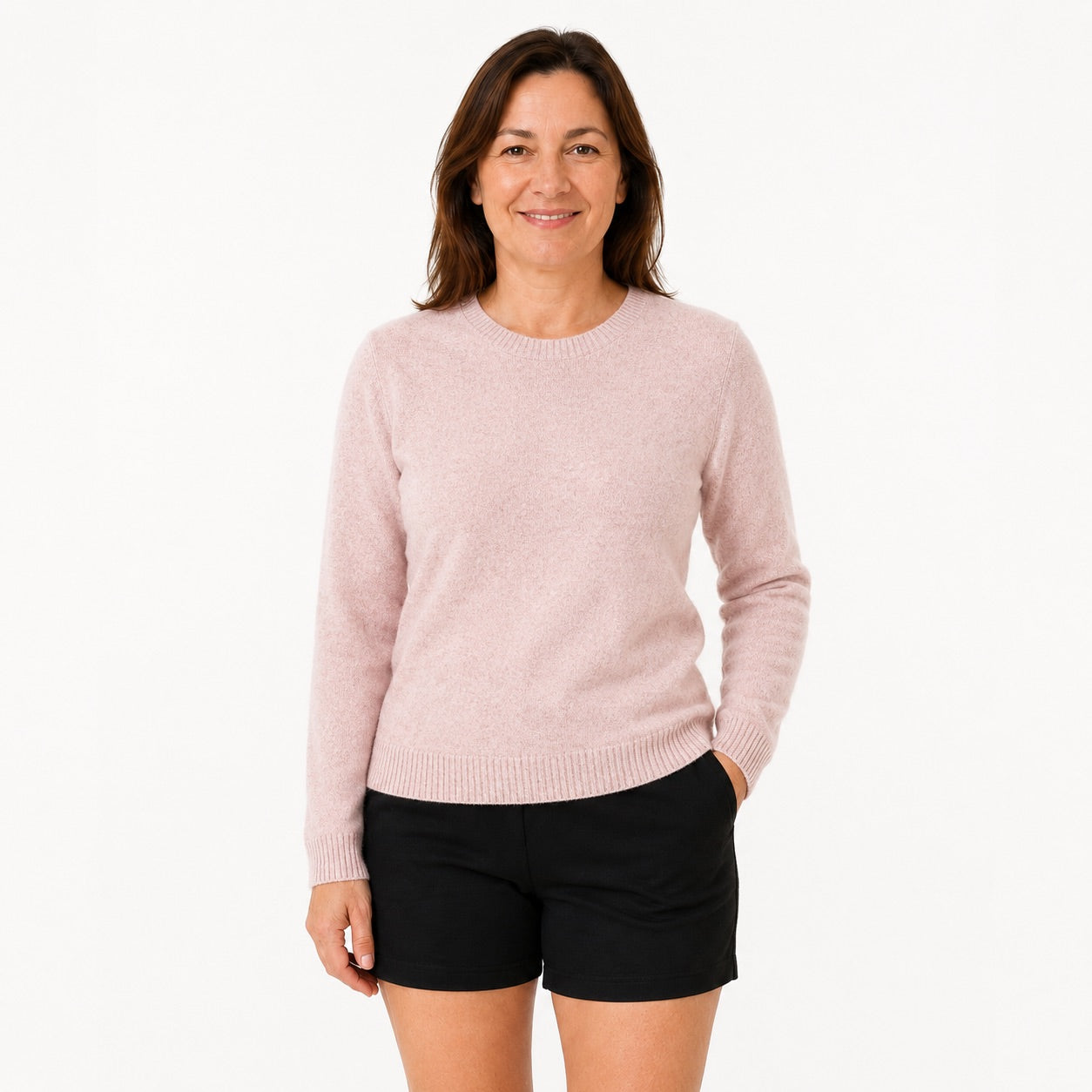 Merino Wool Crewneck Sweater | 16 Colors | Women’s knitwear
