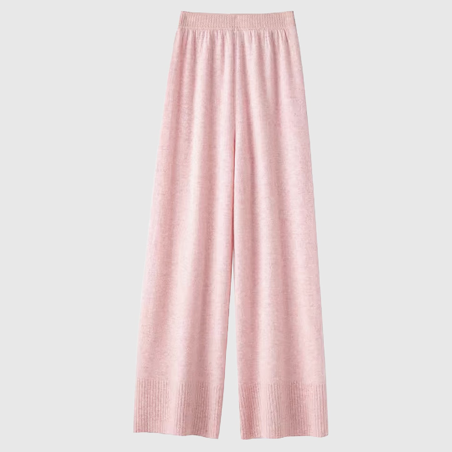 Wide Leg Merino Wool Pants High Waist | 5 Colors | Women’s knitwear