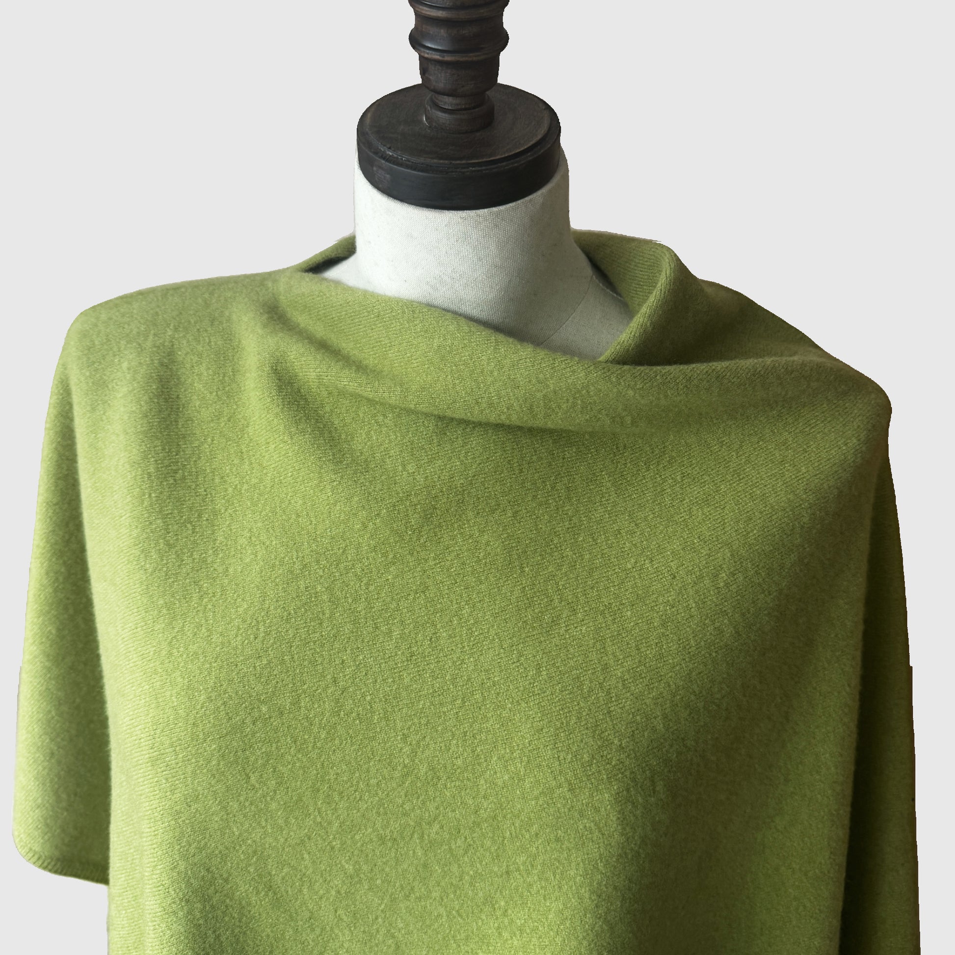 100% felted merino wool pullover poncho