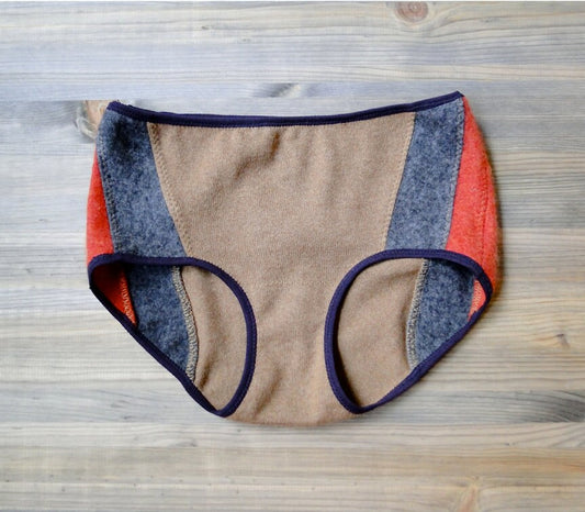 Handmade Cashmere French Brief underwear  | Ready to ship