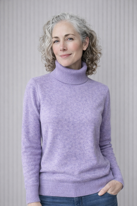 Wool turtleneck sweater | 14 Colors | Women’s merino wool knitwear