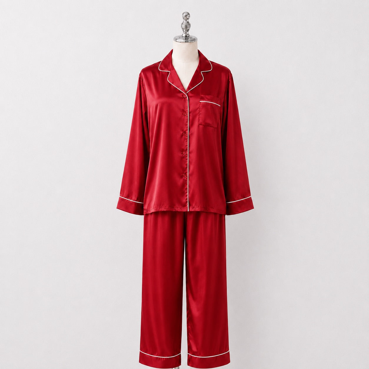 Natural Silk PJs Set | 10 Colors | 100% silk sleepwear