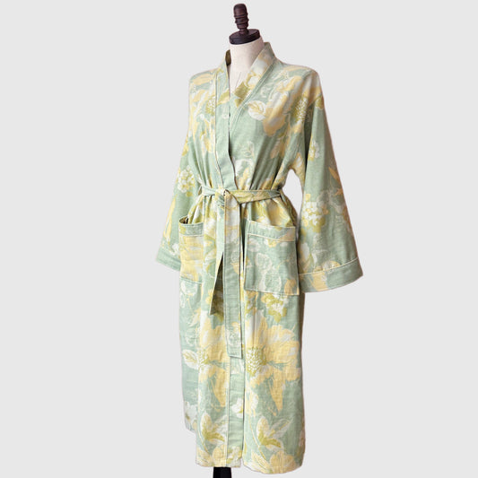 Long Cotton Robe | 5 Colors | Women’s loungewear