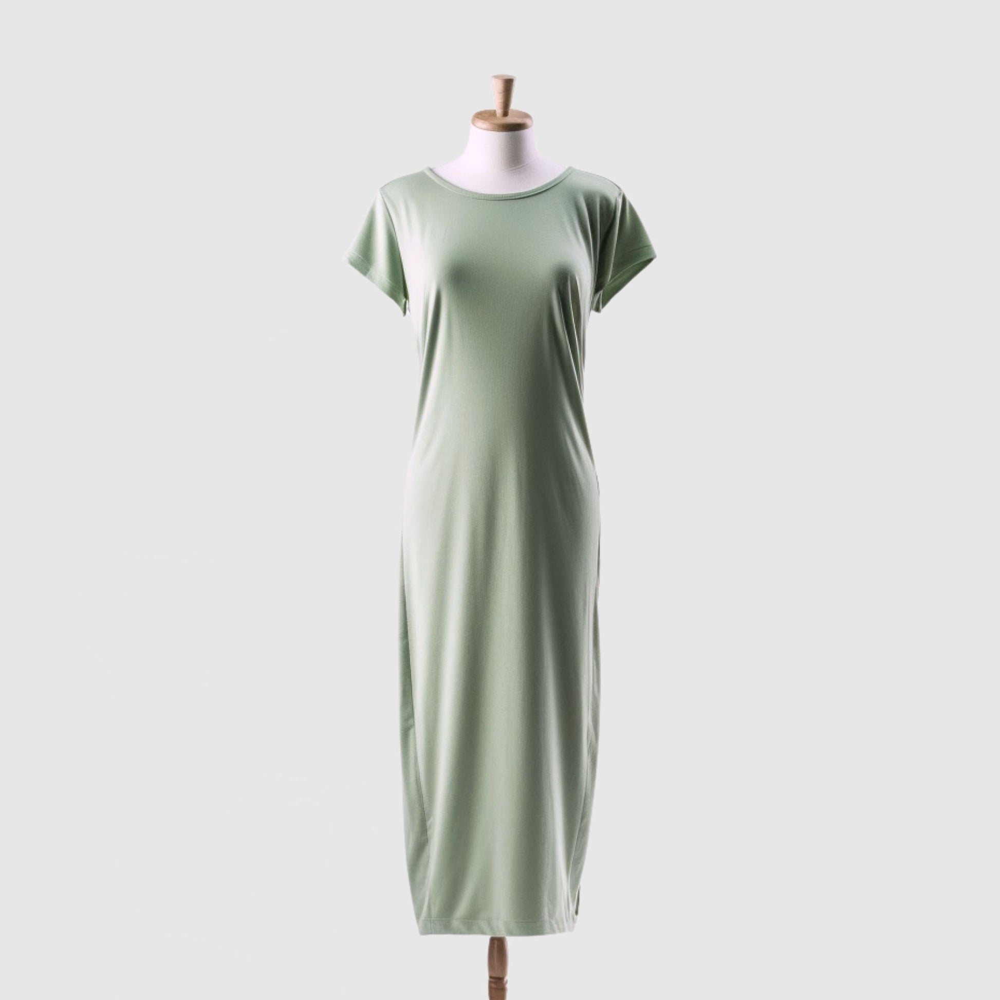 Long wool tshirt dress Shop made in Canada maxi dresses – econica
