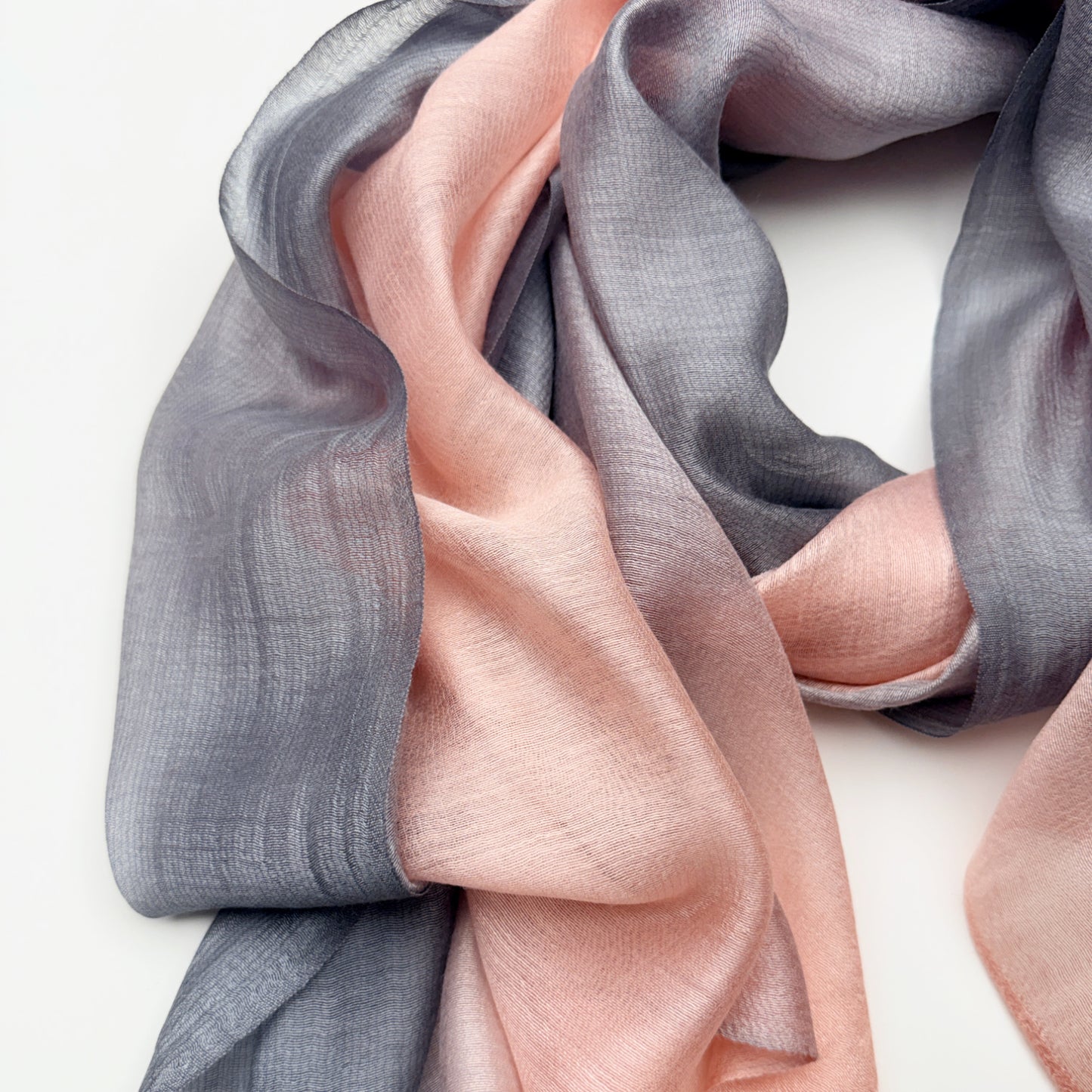 Jupiter Scarf Silk Wool | Gradient Ombré Scarf