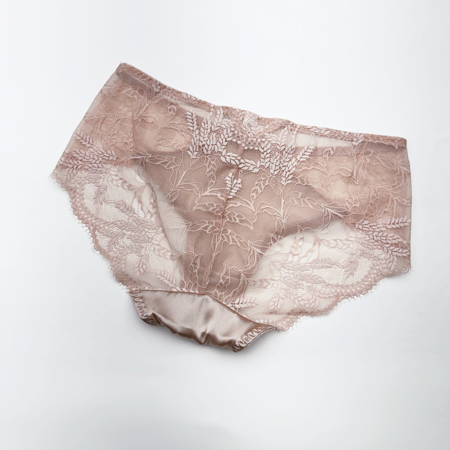 rose pink bridal silk lingerie, bridal silk panties