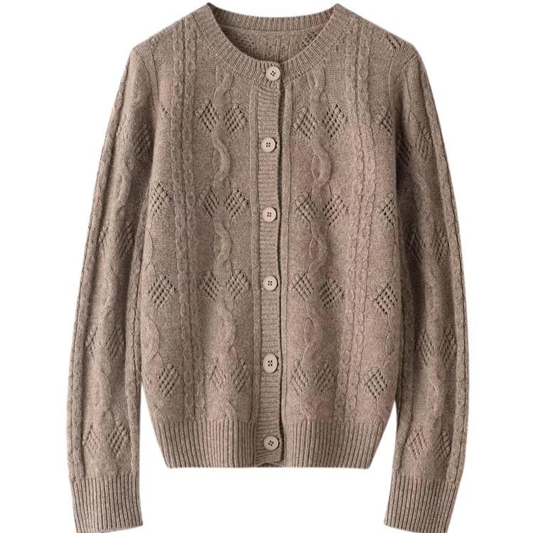 Vintage style merino wool cardigan | 5 Colors | Women’s knitwear