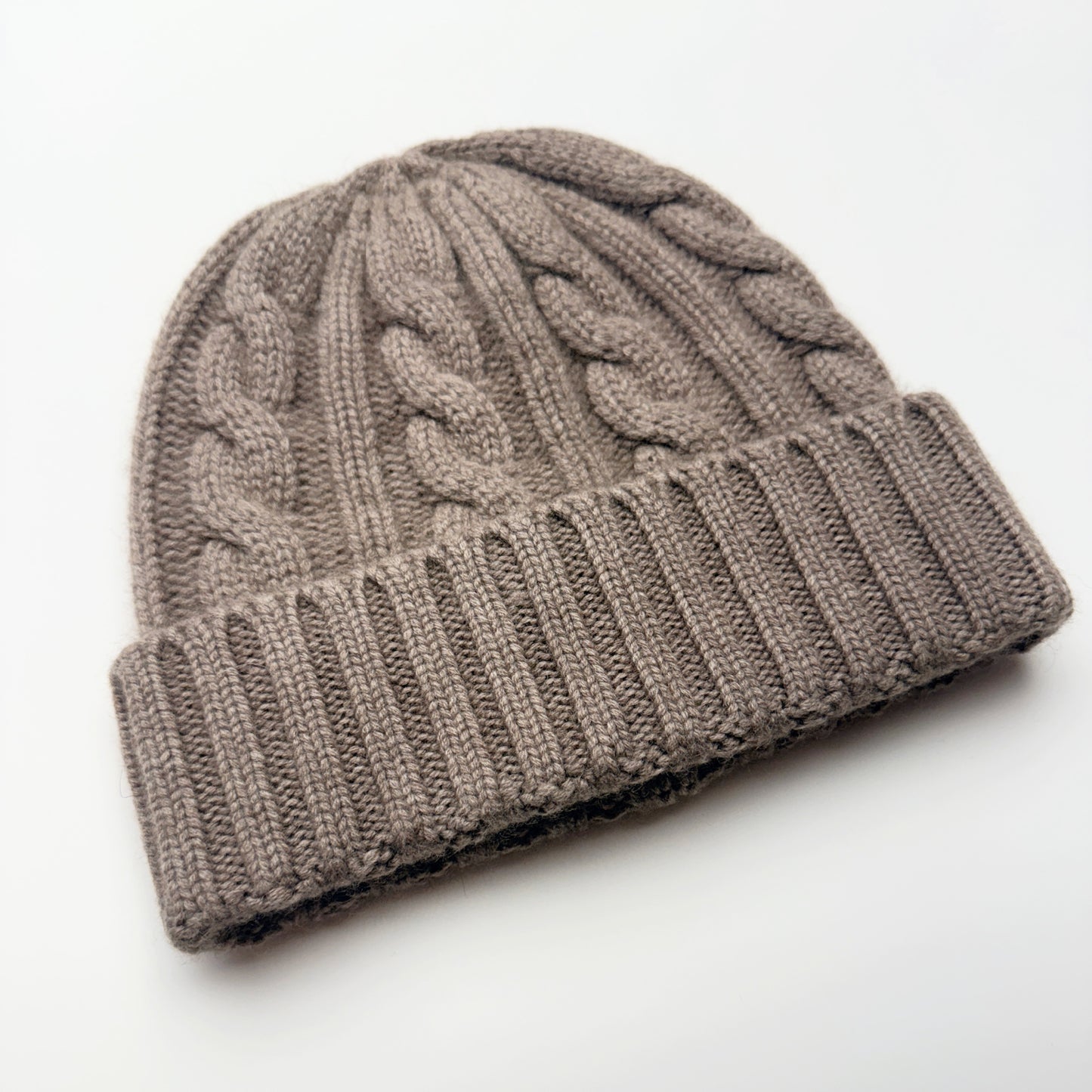 Cashmere cable knit hat | 7 Colors