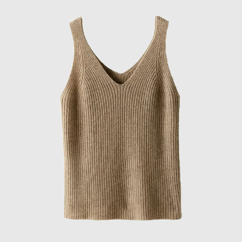 Cashmere tank top womens best sale