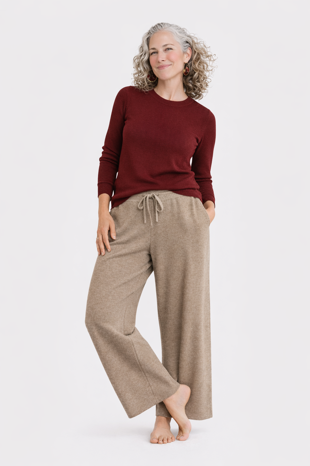 Classic Merino Wool Pants with Pockets | 6 Colors | Women’s knitwear