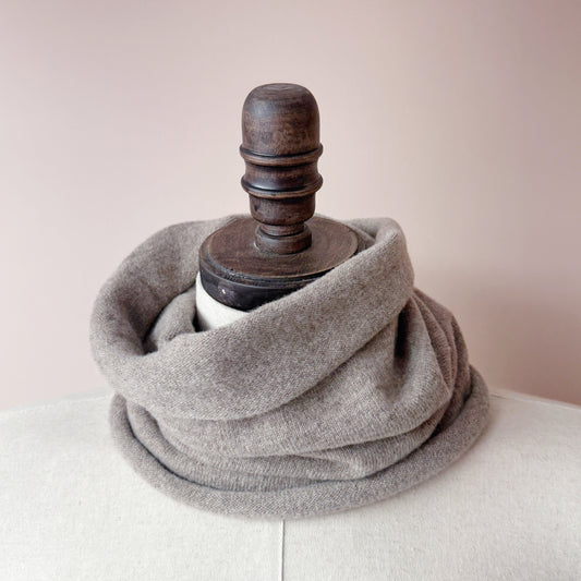 Wool neck scarf | Infinity Neck Scarf | 4 Colors