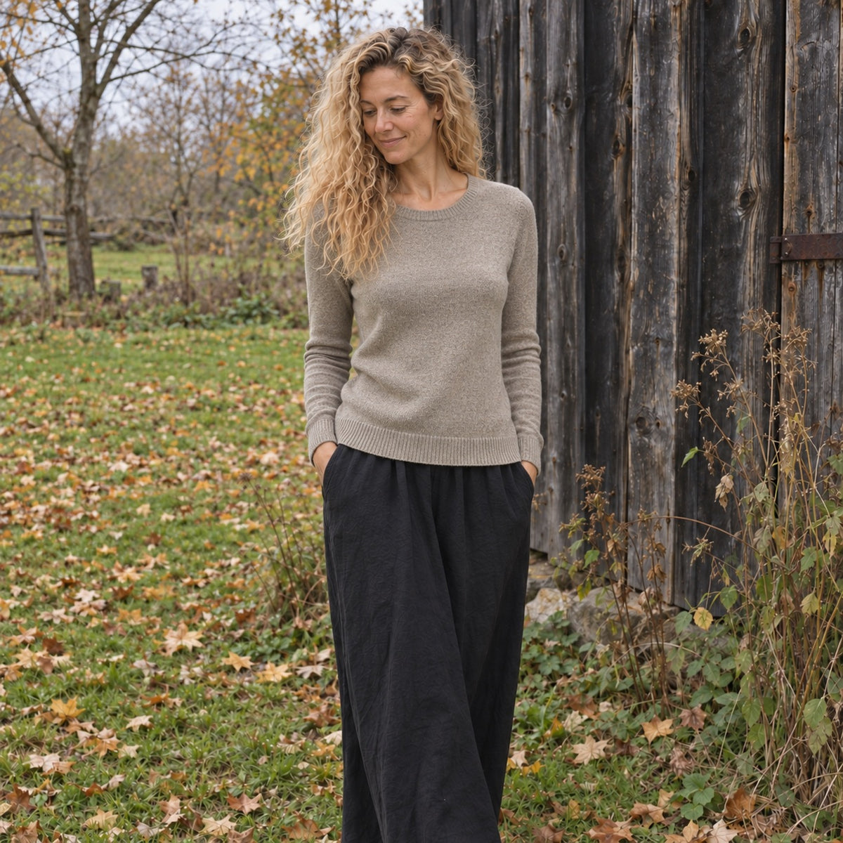 Crewneck Merino wool top| 13 Colors | Women’s knitwear