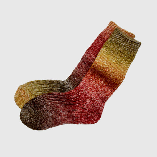 Wool blend warm socks | Colorful Wool Socks