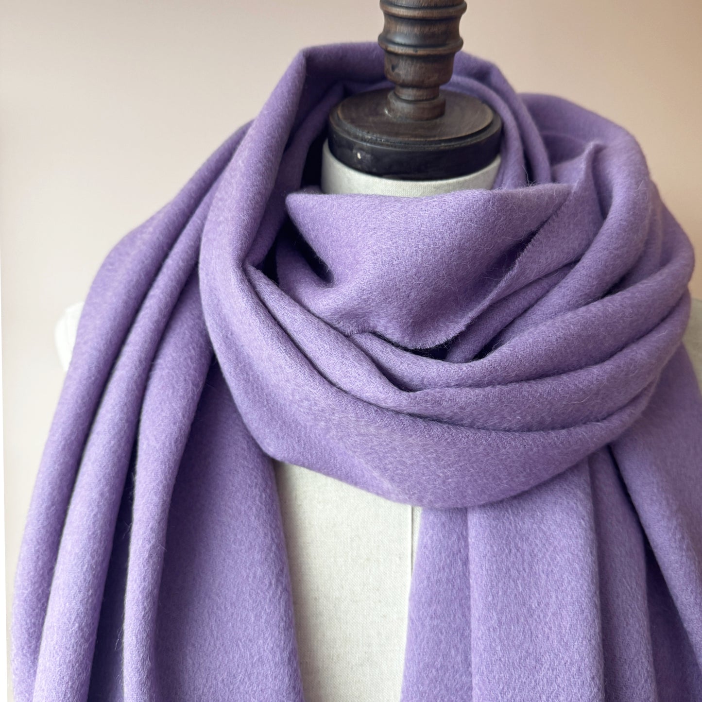 Violet Extra Large Lambswool scarf | 16 Colors