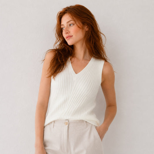 Summer silk blend top | 4 Colors | Women’s silk knitwear
