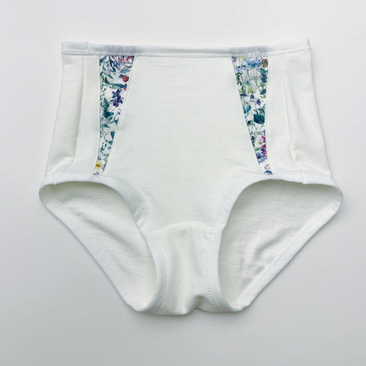 Cotton fleece French brief | Custom-made Organic underwear Handmade in Canada