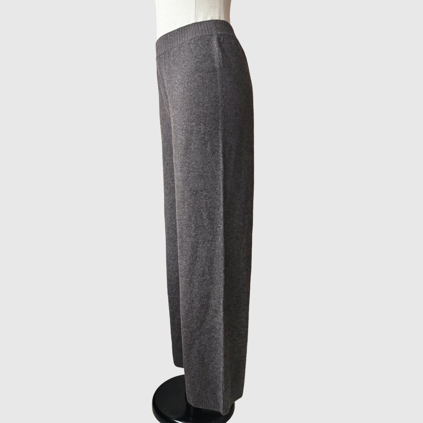 High Waist Merino Wool Pants wide leg style | 5 Colors | Women’s knitwear