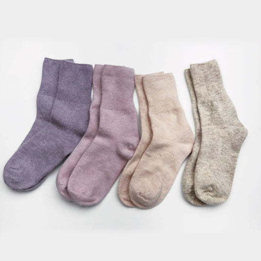 pastel wool socks
