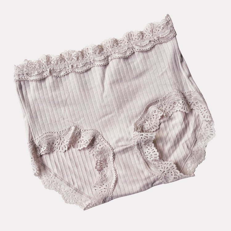 Dusty Rose lace panties 