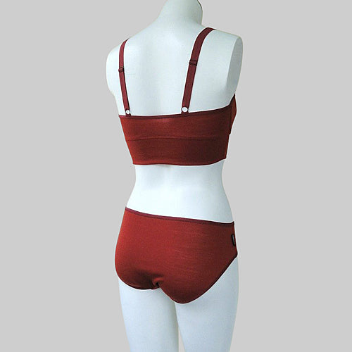 merino wool lingerie set | Made in Canada wool underwear shop | Best merino wool underwear and bras Canada | Econica 