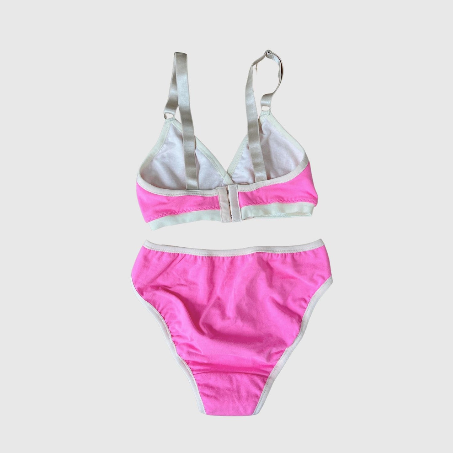 Natural pink Organic cotton bikini brief | Made in Canada 
