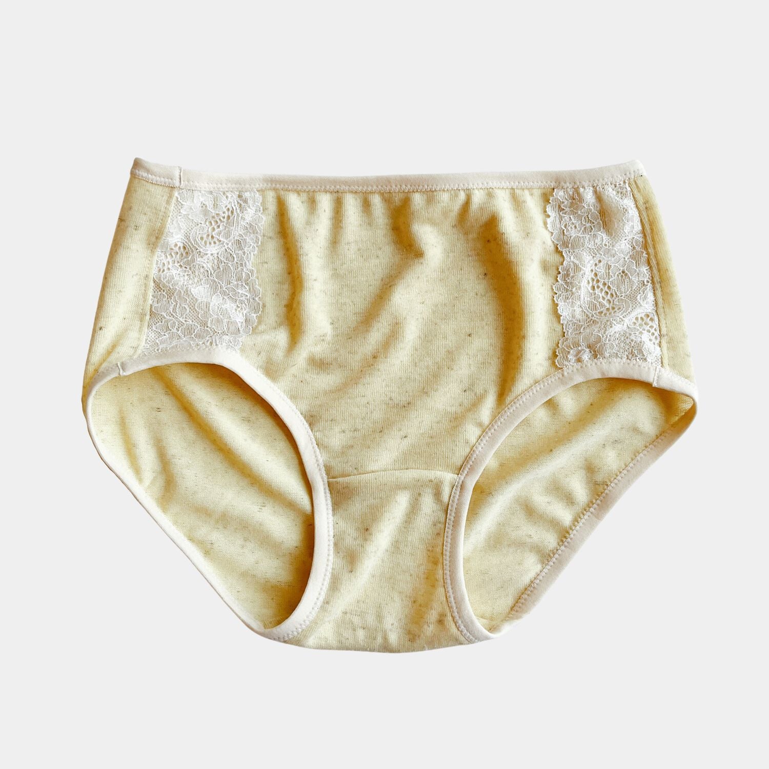  cream Linen panty brief women's | Shop 100% linen underwear | Made in Canada