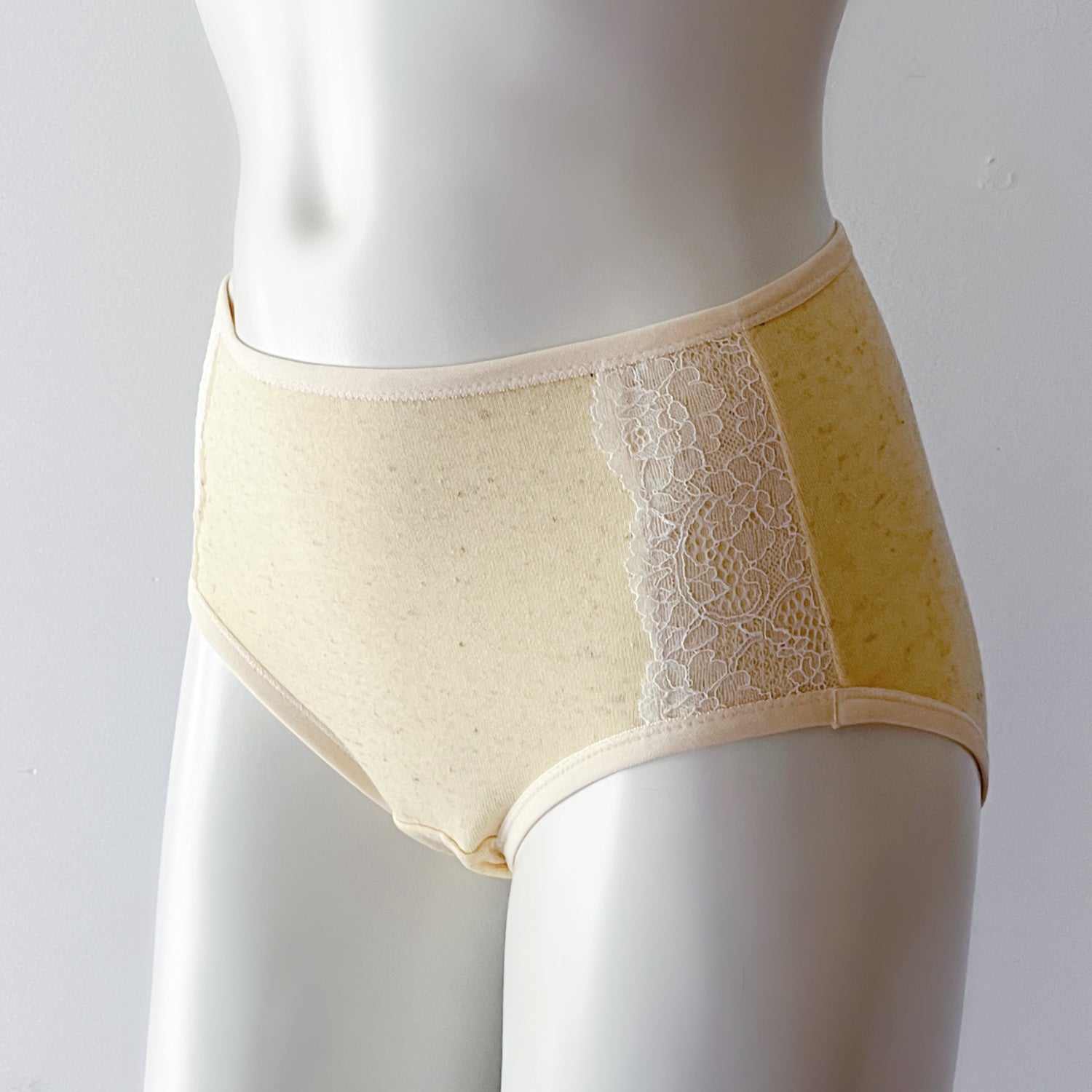 yellow Linen panty brief women's | Shop 100% linen underwear | Made in Canada