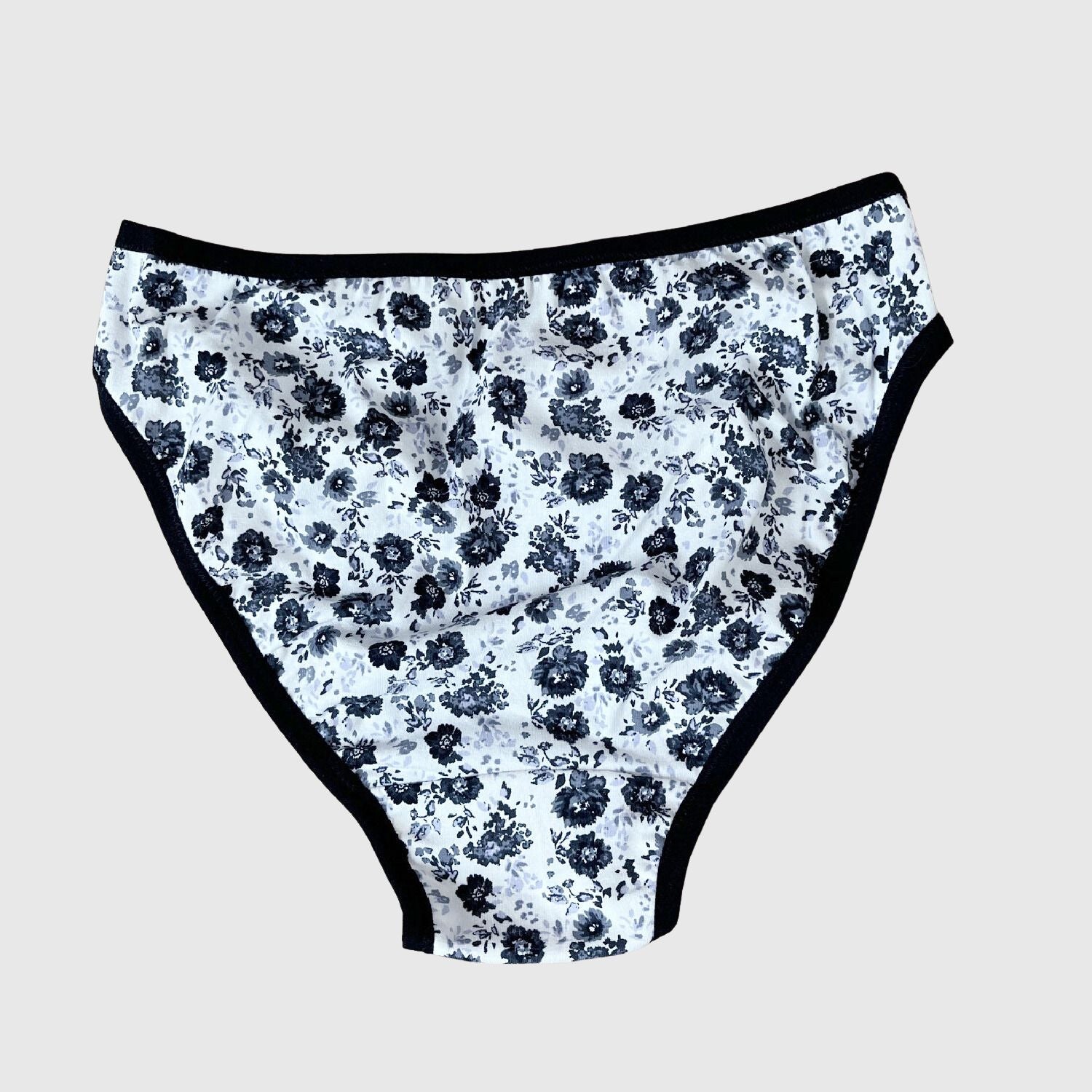 Floral gray Shop made in Canada underwear set | Best cotton women's lingerie