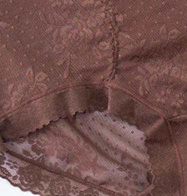 High waist floral lace women's brief | Lace underwear