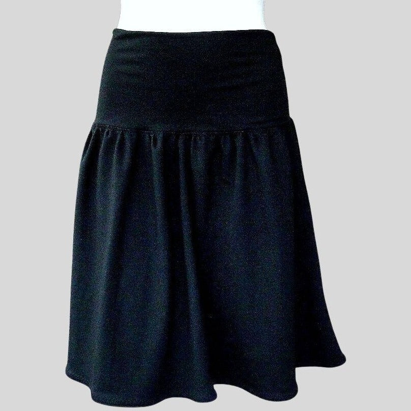 Black cotton skirts | Organic cotton skirts Canada 
