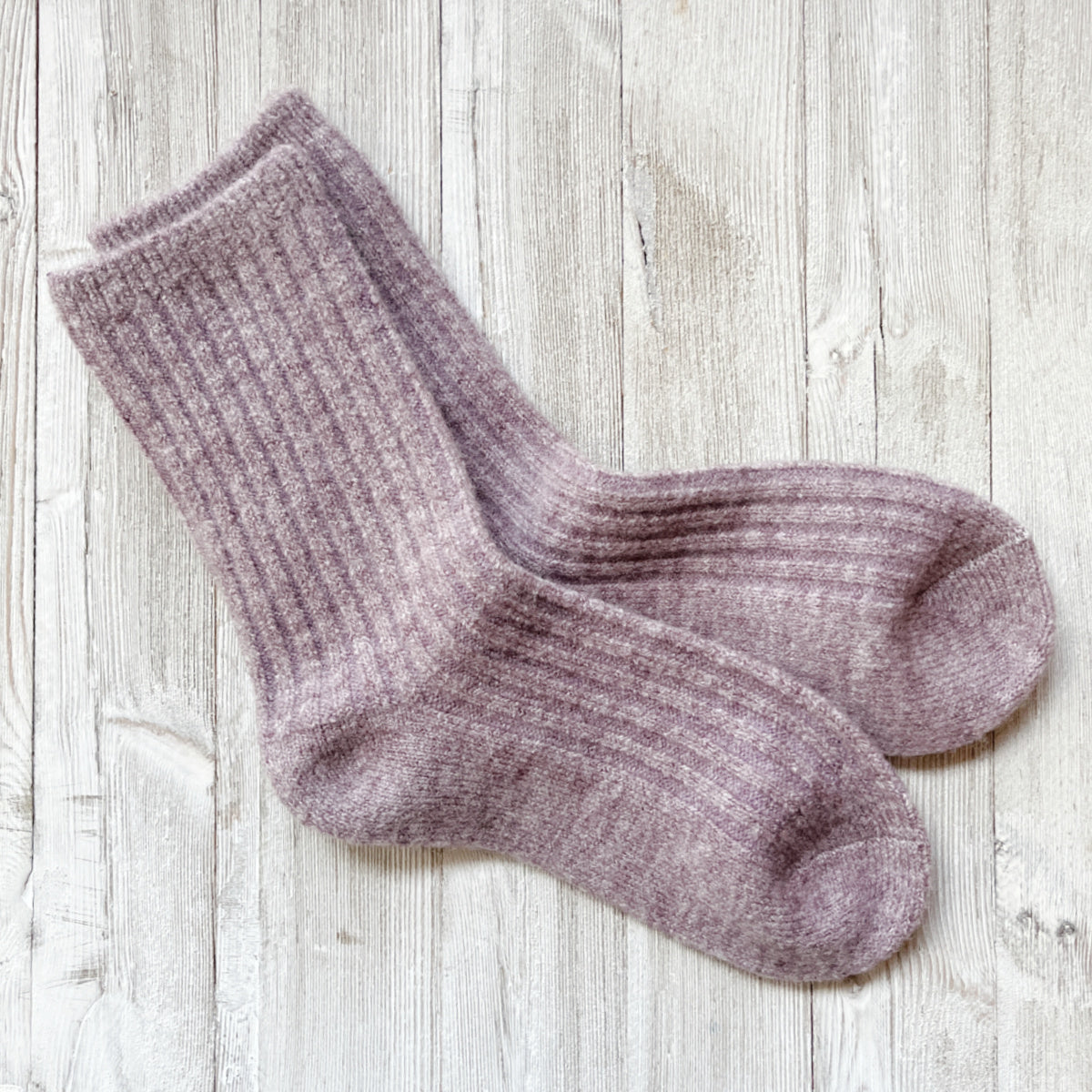 Cashmere wool socks