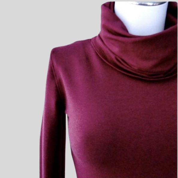 Shop cowl dresses Canada | Buy women's sweater dresses made in Canada | Organic cotton sweater dresses for women | Econica - organic women's clothing shop
