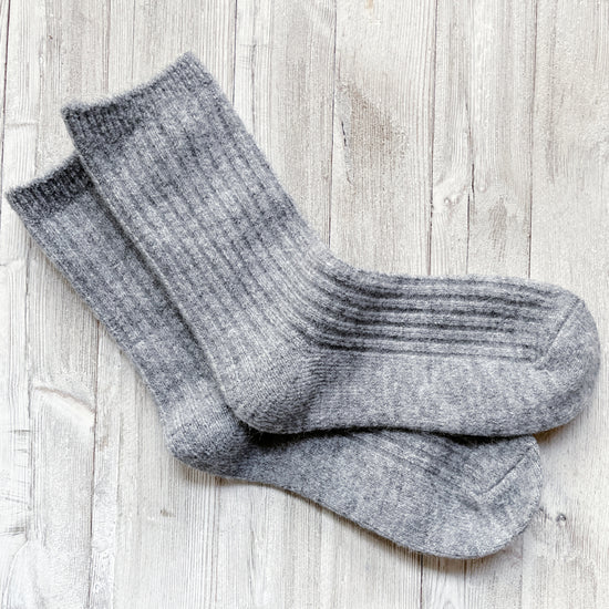 Cashmere socks | Shop Made in Canada cashmere wool socks – econica