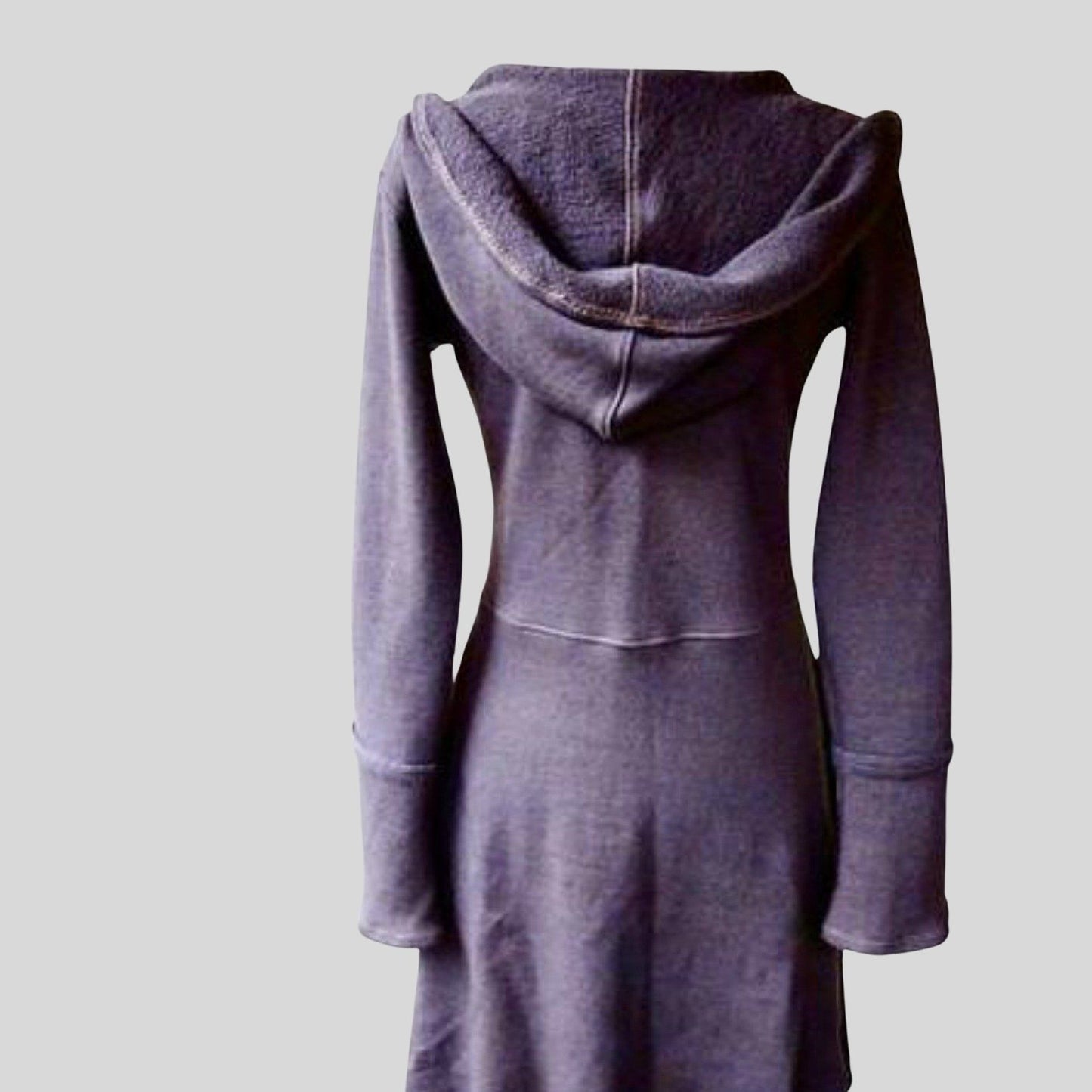 Hooded tunic dress